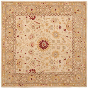 Anatolia AN550 Rug - Timeless Elegance in Hand-Spun Wool with Authentic 19th Century Design Flair