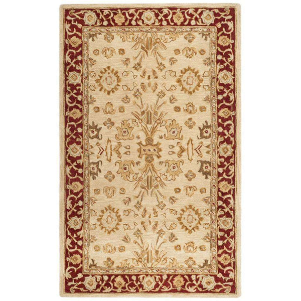 Anatolia Collection Rug - Hand Spun Wool, Authentic 19th Century Design with Luxurious Thick Pile