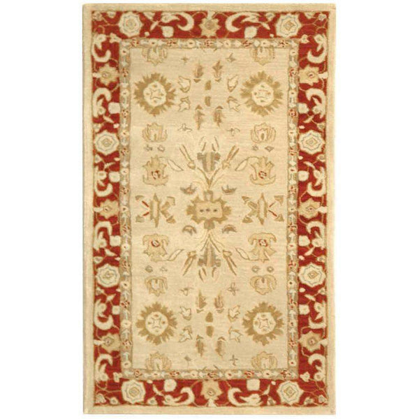 Anatolia Collection Rug - Hand Spun Wool, Authentic 19th Century Design with Luxurious Thick Pile