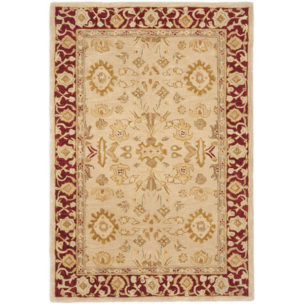 Anatolia Collection Rug - Hand Spun Wool, Authentic 19th Century Design with Luxurious Thick Pile