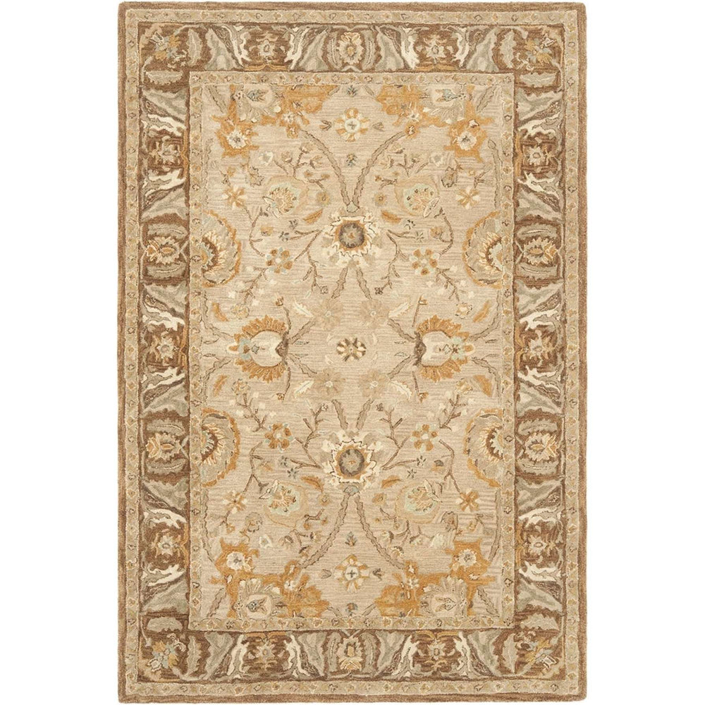 Anatolia Collection Rug – Hand-Tufted Wool with Authentic 19th Century Design for Timeless Elegance