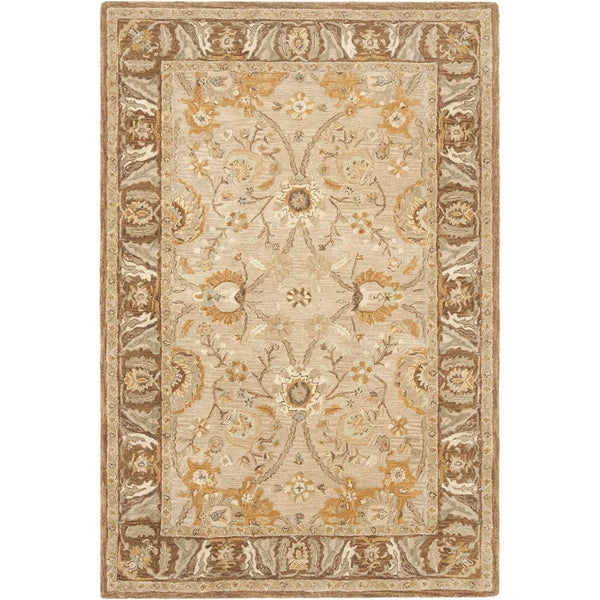 Anatolia Collection Rug – Hand-Tufted Wool with Authentic 19th Century Design for Timeless Elegance