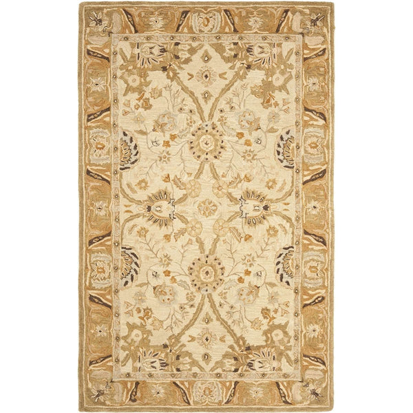 Anatolia Collection Rug – Hand-Tufted Wool with Authentic 19th Century Design for Timeless Elegance