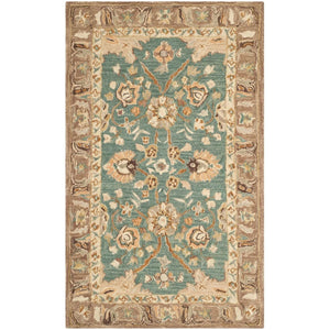 Anatolia Collection Rug – Hand-Tufted Wool with Authentic 19th Century Design for Timeless Elegance