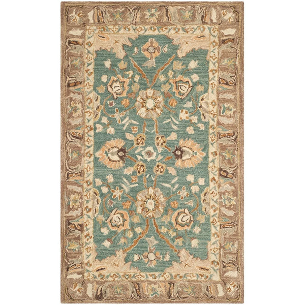 Anatolia Collection Rug – Hand-Tufted Wool with Authentic 19th Century Design for Timeless Elegance