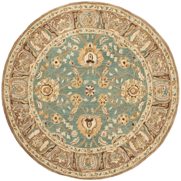Anatolia Collection Rug – Hand-Tufted Wool with Authentic 19th Century Design for Timeless Elegance