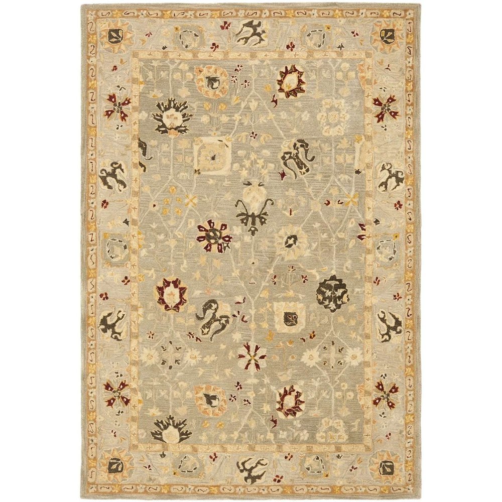 Anatolia AN559 Hand Tufted Wool Rug - Elegant Rectangle Design Crafted in India for Timeless Style