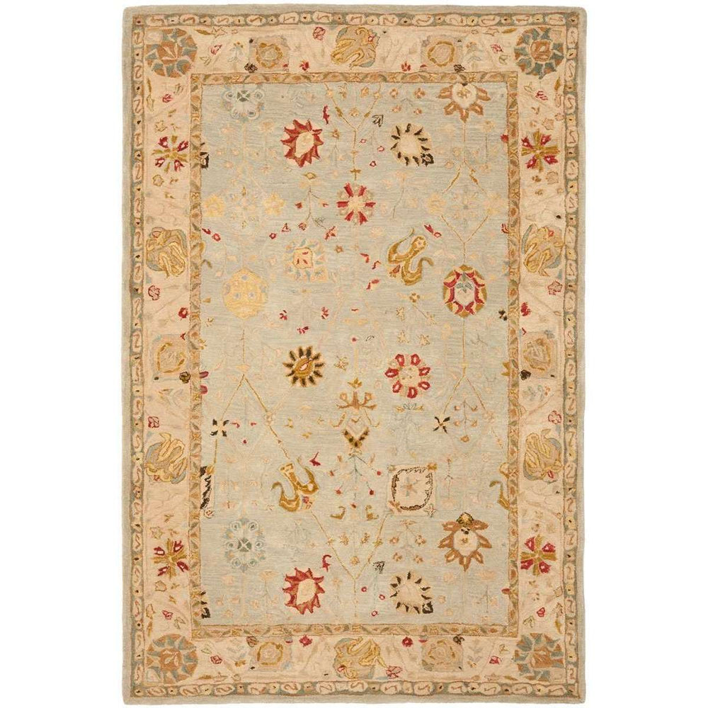 Anatolia AN559 Hand Tufted Wool Rug - Elegant Rectangle Design Crafted in India for Timeless Style