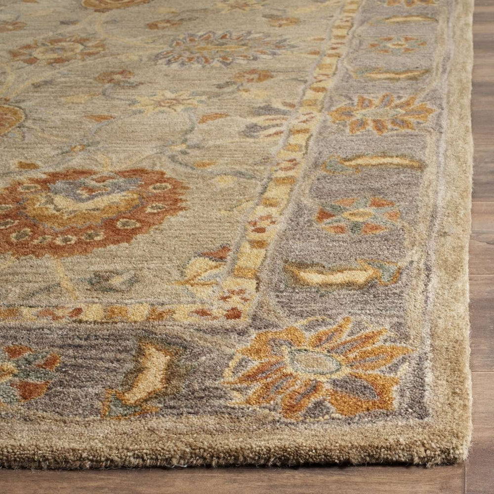 Anatolia AN561 Rug - Handcrafted Wool Pile with Vintage Charm, Timeless Elegance for Your Space