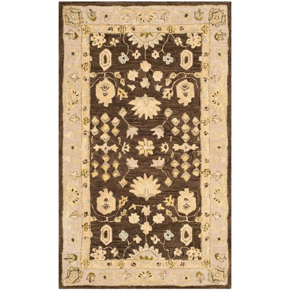 Anatolia Collection Rug - Timeless Elegance with Hand Spun Wool and Authentic Antique Charm
