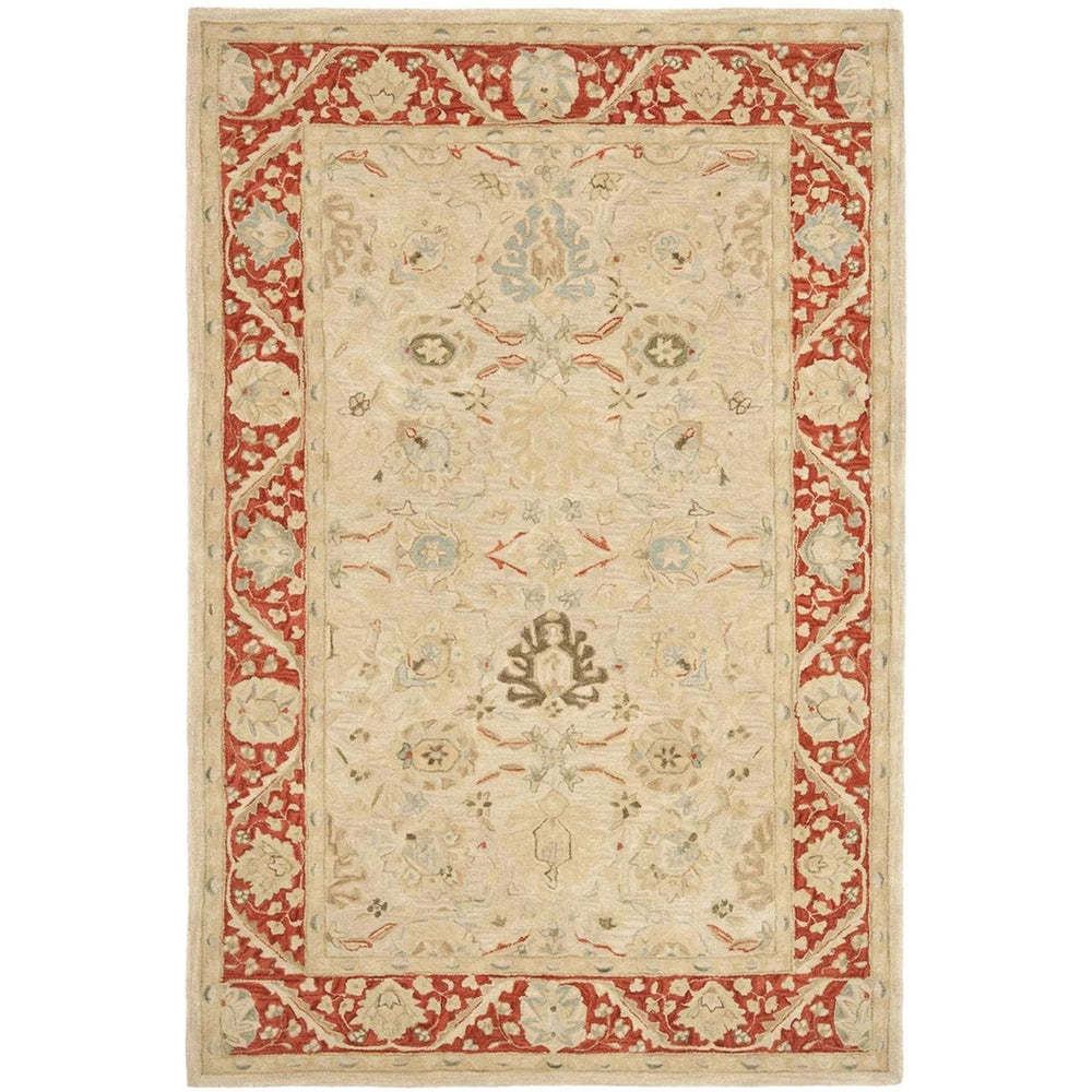 Anatolia Collection Tufted Rug - Vintage Inspired Hand Spun Wool with Authentic 19th Century Charm
