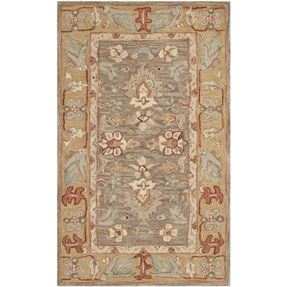 Anatolia Collection Rug - Hand-Spun Wool, Authentic 19th Century Design, Luxurious Thick Pile
