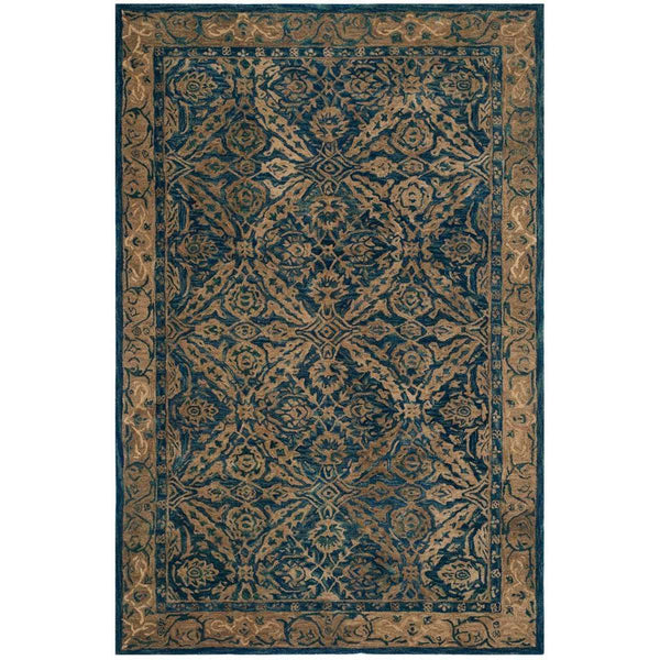 Anatolia Handcrafted Tufted Rug - Authentic Old World Charm with Luxurious Wool Pile Finish
