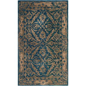 Anatolia Handcrafted Tufted Rug - Authentic Old World Charm with Luxurious Wool Pile Finish
