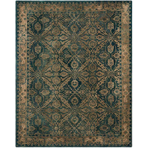 Anatolia Handcrafted Tufted Rug - Authentic Old World Charm with Luxurious Wool Pile Finish