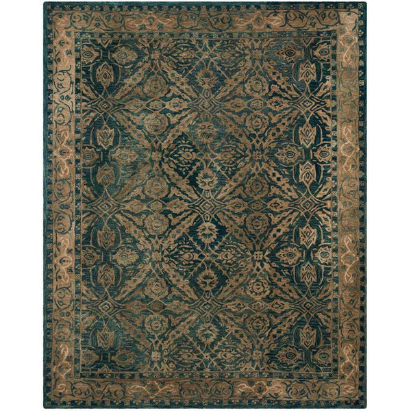 Anatolia Handcrafted Tufted Rug - Authentic Old World Charm with Luxurious Wool Pile Finish