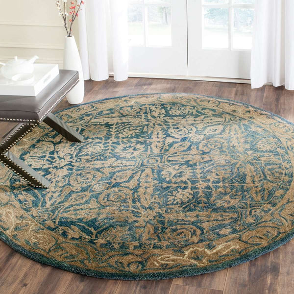 Anatolia Handcrafted Tufted Rug - Authentic Old World Charm with Luxurious Wool Pile Finish