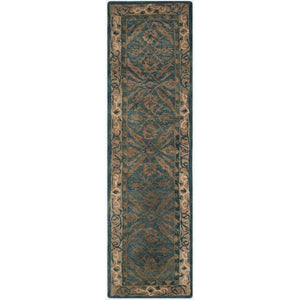 Anatolia Handcrafted Tufted Rug - Authentic Old World Charm with Luxurious Wool Pile Finish