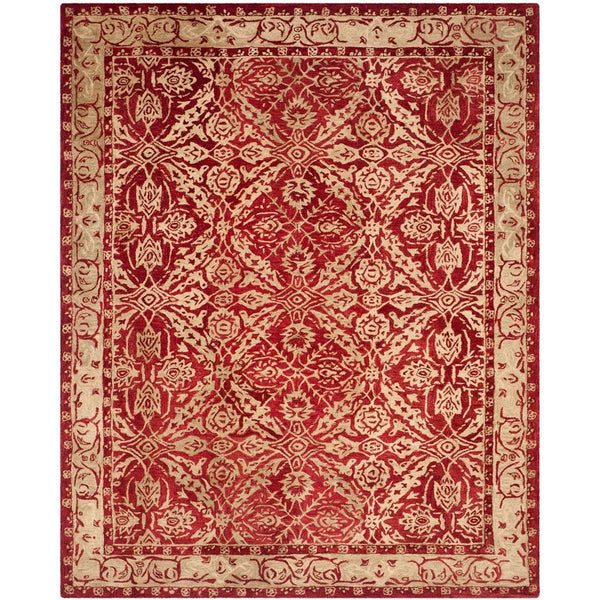 Anatolia Handcrafted Tufted Rug - Authentic Old World Charm with Luxurious Wool Pile Finish