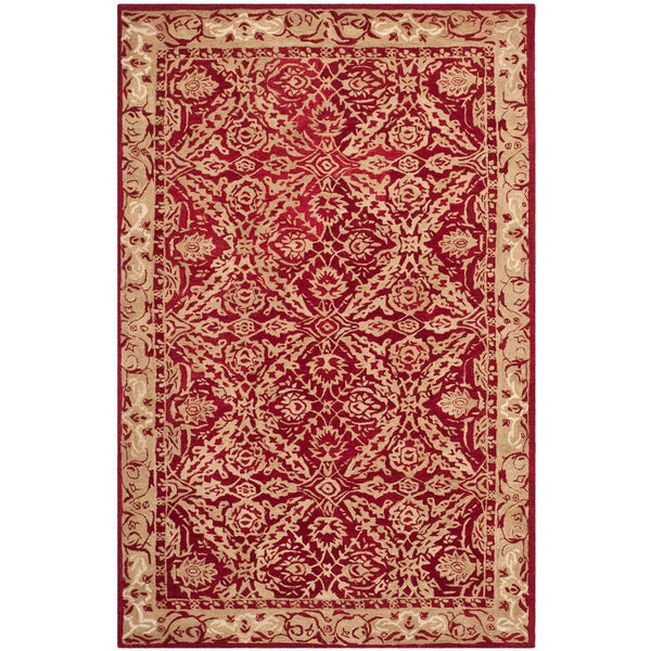 Anatolia Handcrafted Tufted Rug - Authentic Old World Charm with Luxurious Wool Pile Finish