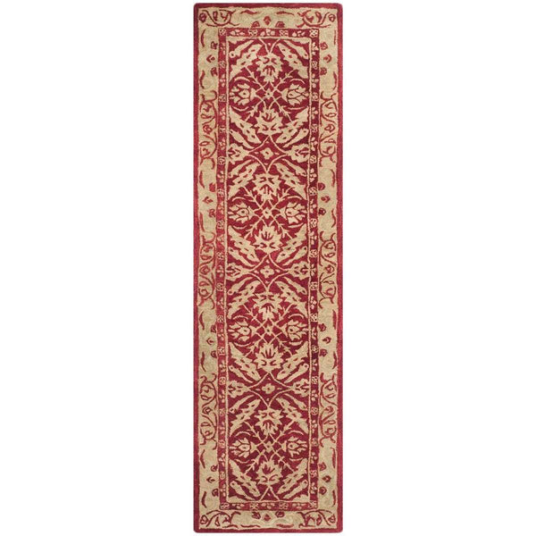 Anatolia Handcrafted Tufted Rug - Authentic Old World Charm with Luxurious Wool Pile Finish