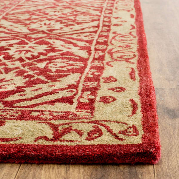 Anatolia Handcrafted Tufted Rug - Authentic Old World Charm with Luxurious Wool Pile Finish