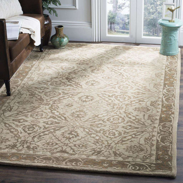 Anatolia Handcrafted Tufted Rug - Authentic Old World Charm with Luxurious Wool Pile Finish