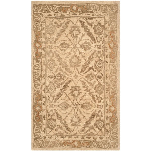 Anatolia Handcrafted Tufted Rug - Authentic Old World Charm with Luxurious Wool Pile Finish