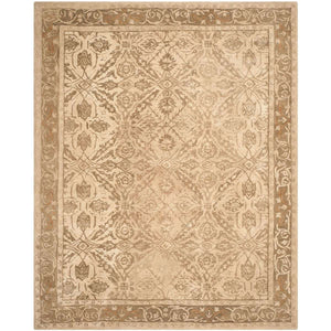 Anatolia Handcrafted Tufted Rug - Authentic Old World Charm with Luxurious Wool Pile Finish