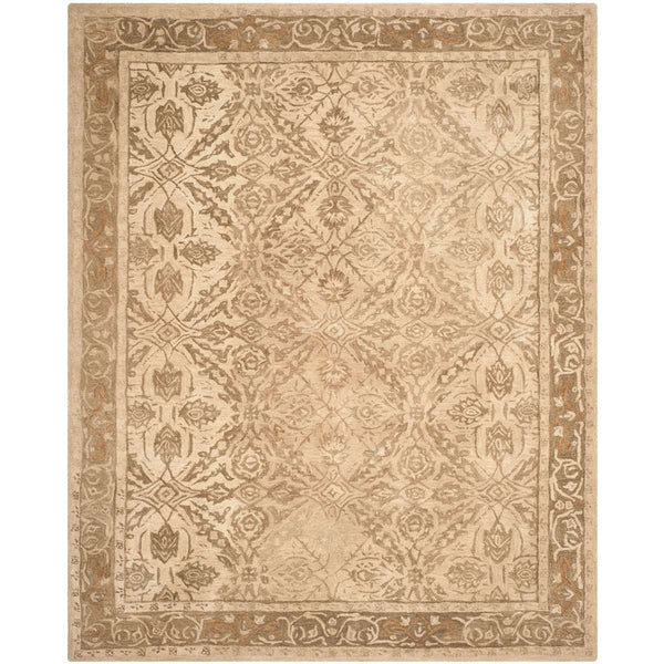 Anatolia Handcrafted Tufted Rug - Authentic Old World Charm with Luxurious Wool Pile Finish