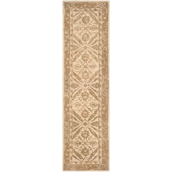 Anatolia Handcrafted Tufted Rug - Authentic Old World Charm with Luxurious Wool Pile Finish