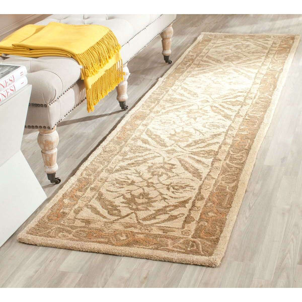 Anatolia Handcrafted Tufted Rug - Authentic Old World Charm with Luxurious Wool Pile Finish