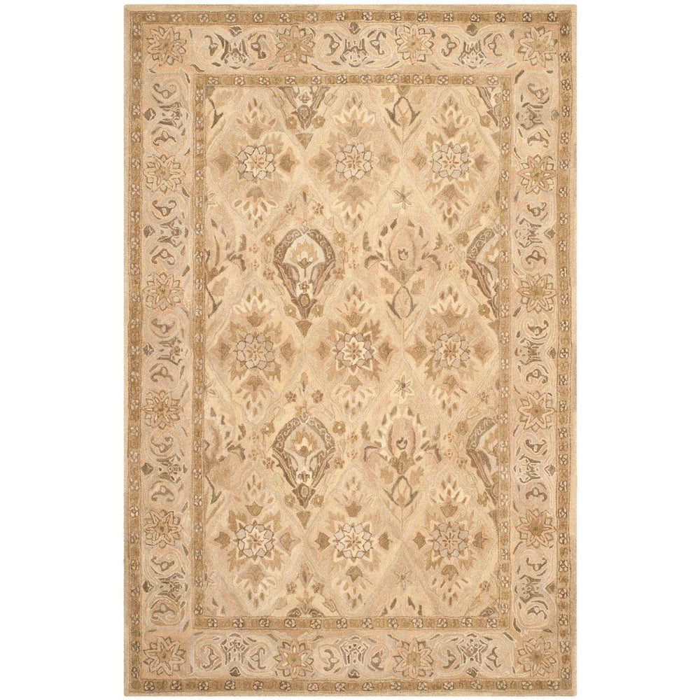 Anatolia AN587 Rug - Luxurious Hand-Spun Wool with Timeless 19th Century Style and Thick Pile Finish