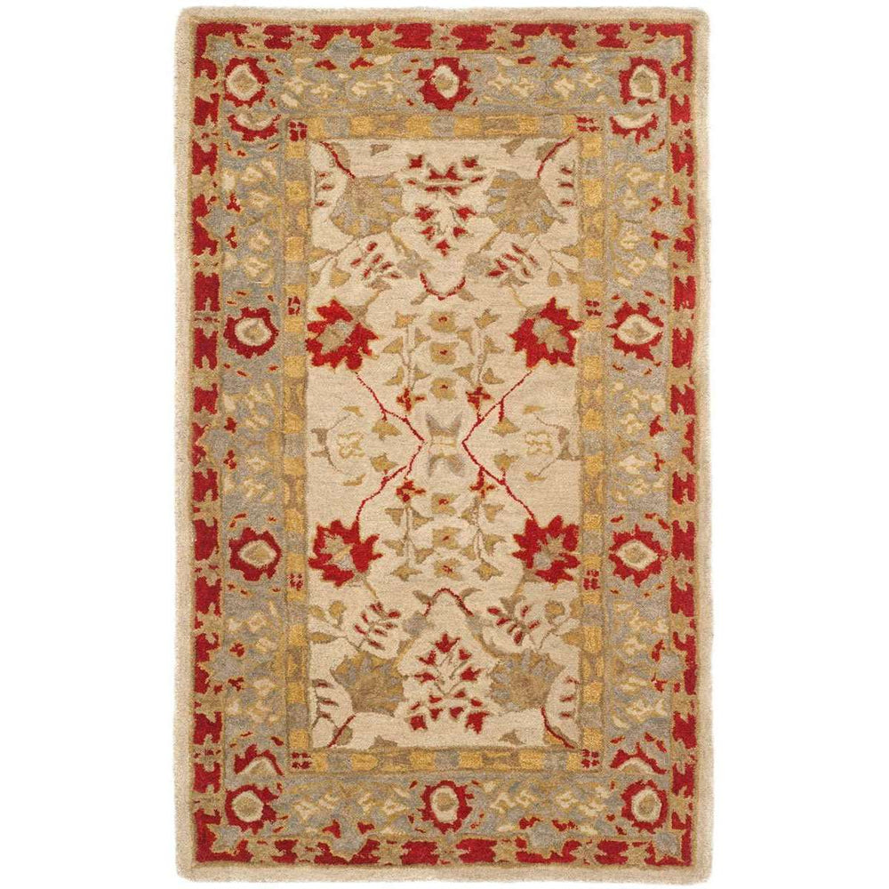 Anatolia Collection Rug - Handcrafted Wool Pile with Authentic 19th Century Design for Timeless Elegance