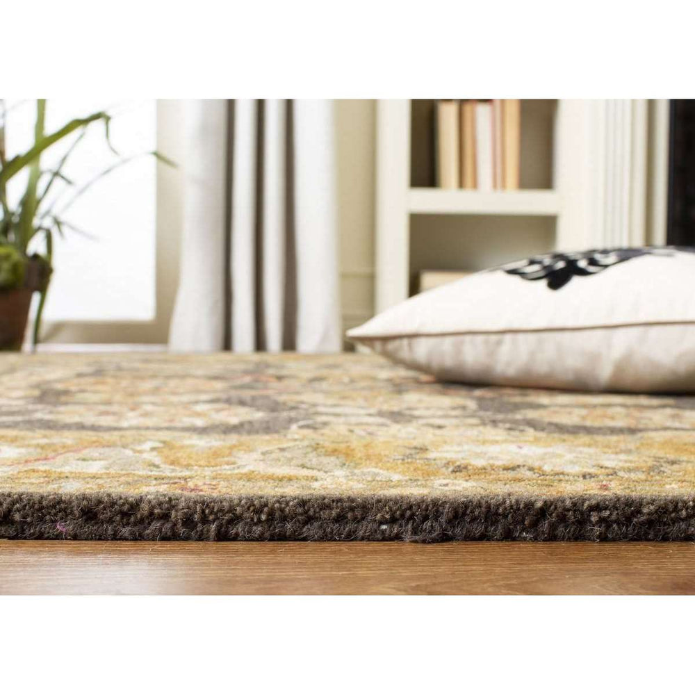 Anatolia Collection Rug - Hand-Spun Wool with Authentic 19th Century Design for Timeless Elegance