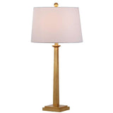 Andino Table Lamp 31.5" Gold Off White Cotton Resin - Set of 2