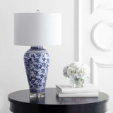 Anson Table Lamp in Blue White