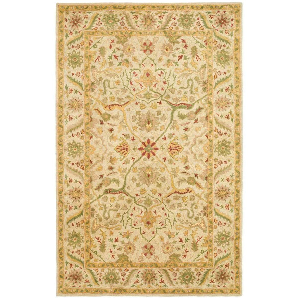 Antiquity Hand-Tufted Persian-Inspired Wool Rug - Elegant Design with Rich Colors and Luster