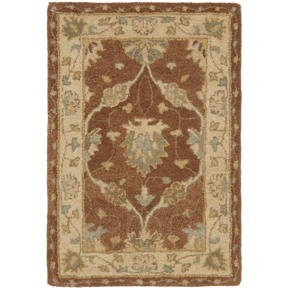 Antiquity Hand-Tufted Persian-Inspired Wool Rug - Elegant 19th Century Design for Timeless Style