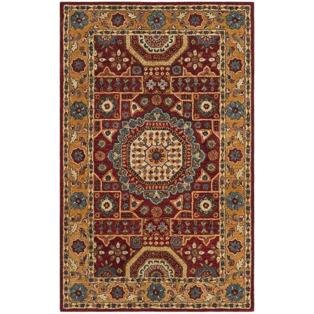 Antiquity Hand-Tufted Persian-Inspired Wool Rug - Elegant 19th Century Design for Luxurious Spaces