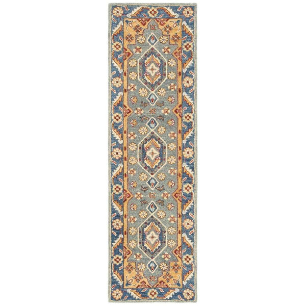 Antiquity Hand Tufted Persian-Inspired Rug - Elegant 19th Century Design in Premium Wool Blend