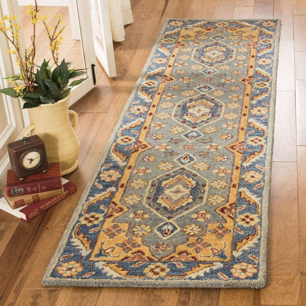 Antiquity Hand Tufted Persian-Inspired Rug - Elegant 19th Century Design in Premium Wool Blend