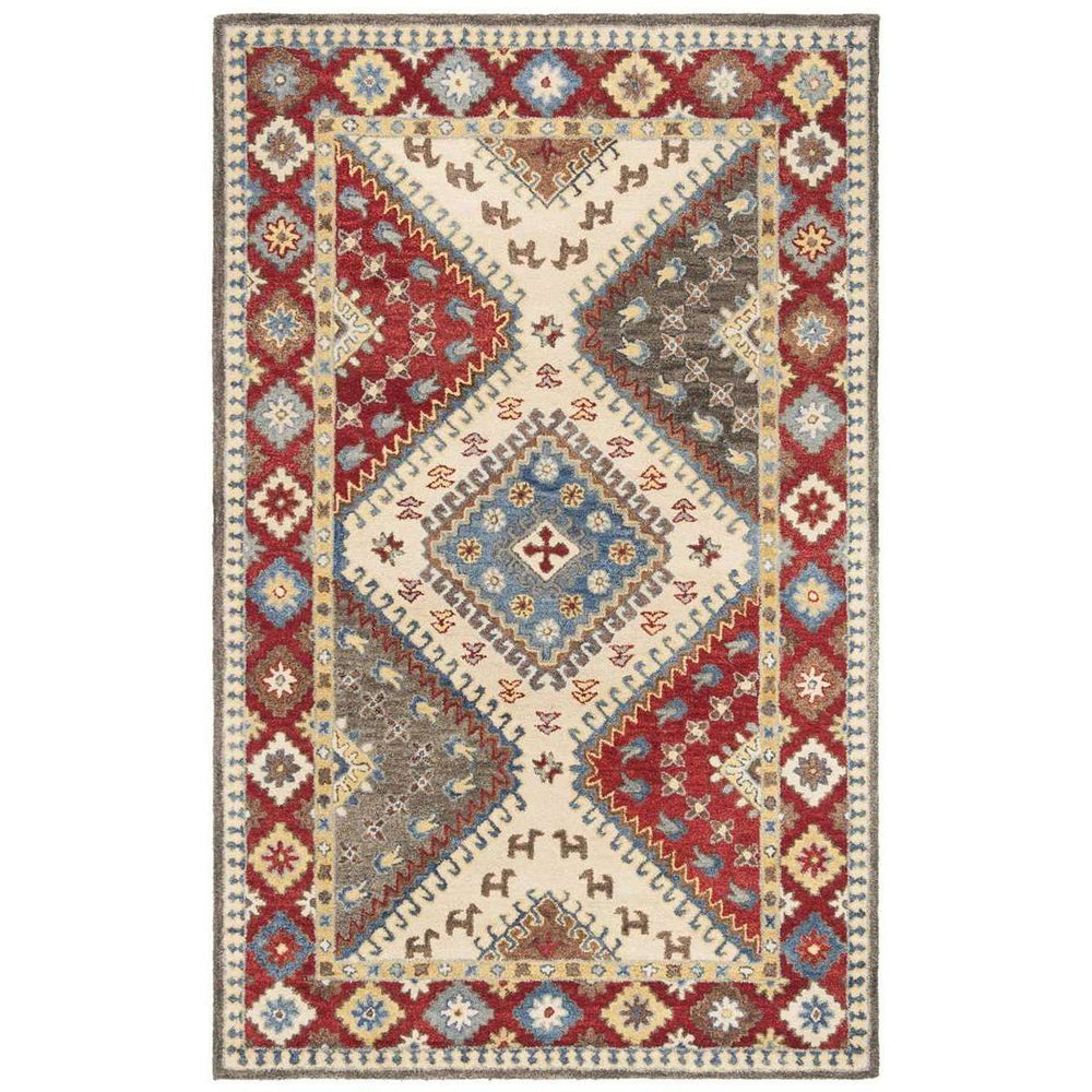 Antiquity Hand Tufted Rug - Luxurious Wool-Cotton Blend for Timeless Home Elegance and Comfort