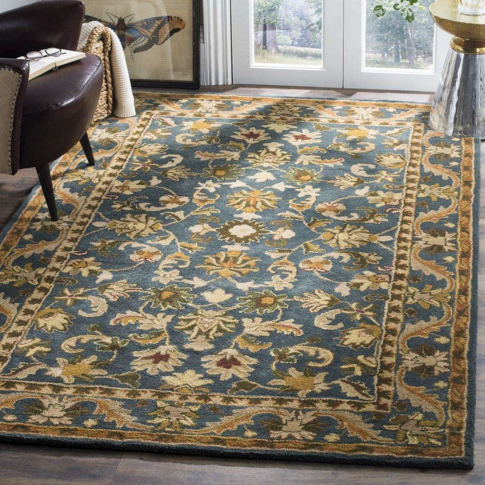 Antiquity Hand Tufted Persian-Inspired Rug in Rich Colors and Elegant Designs for Timeless Decor