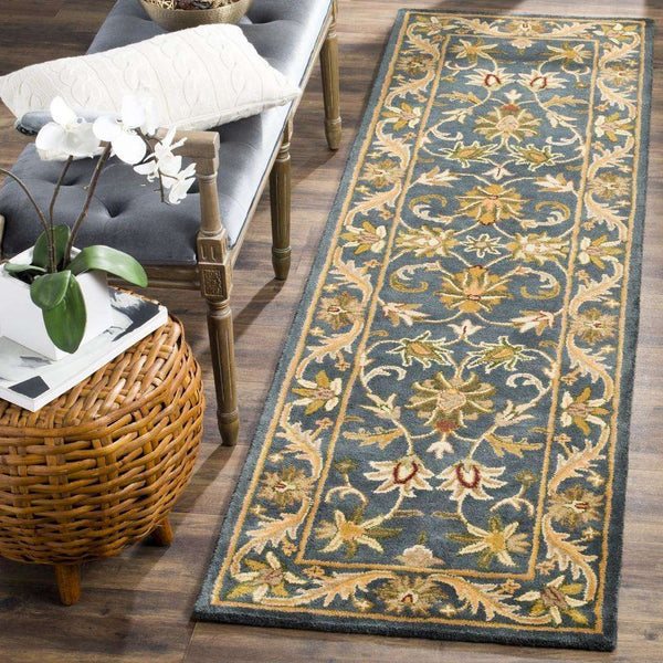 Antiquity Hand Tufted Persian-Inspired Rug in Rich Colors and Elegant Designs for Timeless Decor