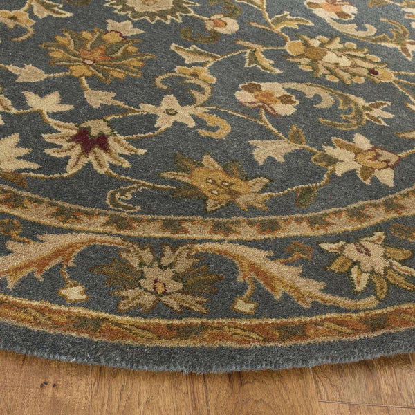Antiquity Hand Tufted Persian-Inspired Rug in Rich Colors and Elegant Designs for Timeless Decor