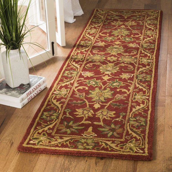 Antiquity Hand Tufted Persian-Inspired Rug in Rich Colors and Elegant Designs for Timeless Decor