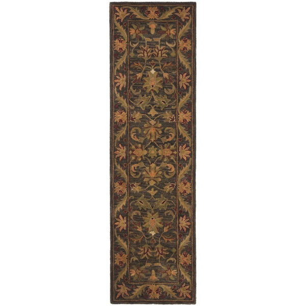 Antiquity Hand Tufted Persian-Inspired Rug in Rich Colors and Elegant Designs for Timeless Decor