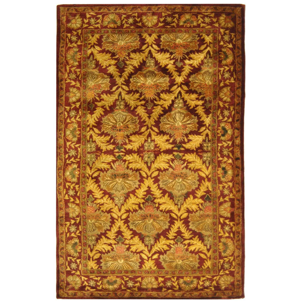 Antiquity Elegant Persian-Inspired Rug: Hand-Tufted Premium Wool with Vintage Charm & Rich Colors
