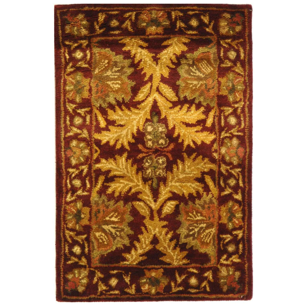 Antiquity Elegant Persian-Inspired Rug: Hand-Tufted Premium Wool with Vintage Charm & Rich Colors
